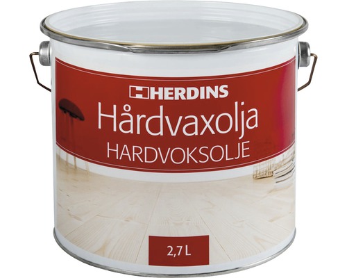 Hårdvaxolja HERDINS natur ultramatt 2,7L