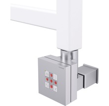 Detaljvy av en radiatortermostat med digital styrning