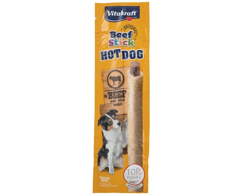 Hundgodis VITAKRAFT Beefstick Hot Dog 40g