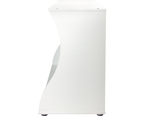 Vitt underskåp med hylla