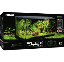 Fluval Flex sötvattensakvarium komplett set förpackning