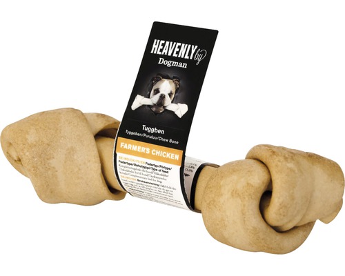 Hundgodis DOGMAN Heavenly tuggben 15-17,5cm kyckling Heavenly by Dogman tuggben för hund med kycklingsmak