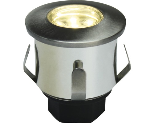 Infälld spotlight i metall med LED-ljus