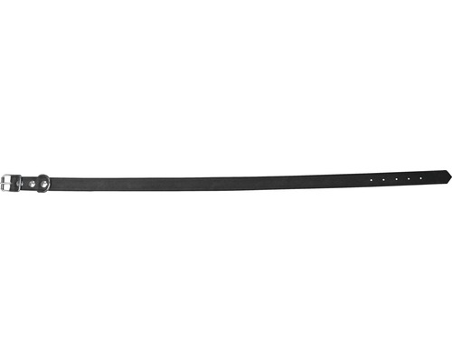 Halsband läder 2,2x50cm svart