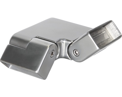 Hörnkoppling av metall för räcke