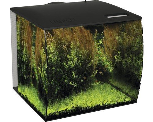 Akvarium FLUVAL Flex 57 l inkl. LED-belysning, filter, pump svart