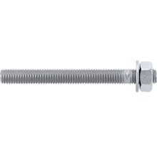 Gängstång med mutter och bricka