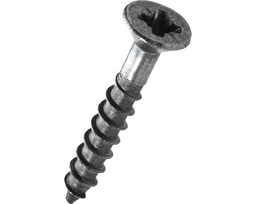 Skruv HETTICH för pianogångjärn rostfritt stål 2,5x16mm 50-pack Träskruv med Phillips-huvud