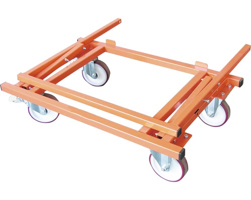 Rullvagn med fyra hjul