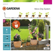 Gardena Micro-Drip-System startset med trädgårdsscen