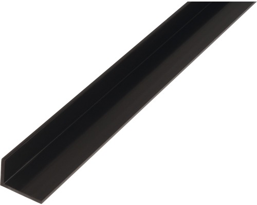 Vinkelprofil KAISERTHAL PVC svart 40x10x2 mm 1 m Vinkelprofil KAISERTHAL PVC svart 40x10x2 mm 1 m