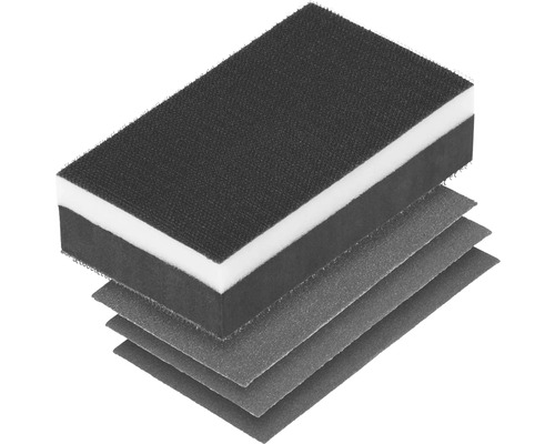 Slipsvamp WOLFCRAFT med slippapper 4-pack Slipsvamp WOLFCRAFT med slippapper 4-pack