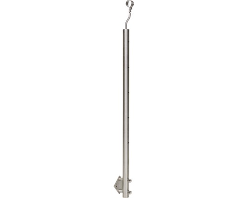 Regnmätare av metall med hållare