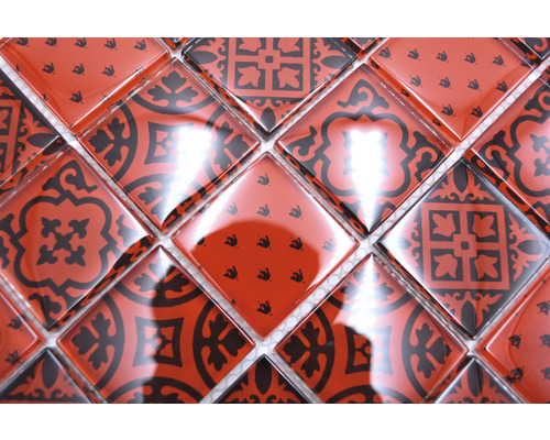 Mosaikplatta med mönster