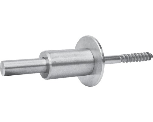 Metallfästelement med skruvgänga och bricka