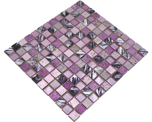 Mosaikplatta med kvadratiska element