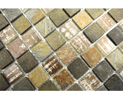 Mosaikplattor av natursten