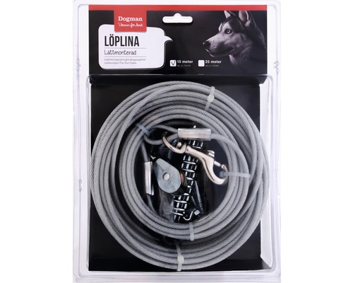 Dogman löplina för hundar i förpackning