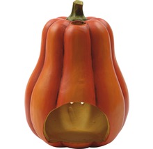 Halloweendekoration pumpa med öppning