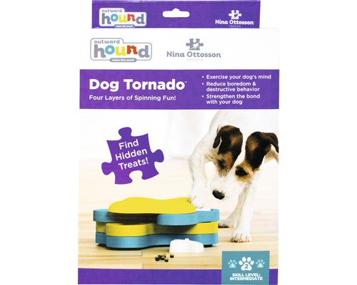 Outward Hound Dog Tornado intelligensleksak för hundar