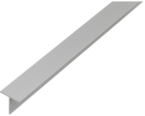 T-profil KAISERTHAL aluminium silver 15x15x1mm 1m