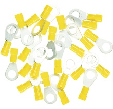 Kabelskor med ring och isolering