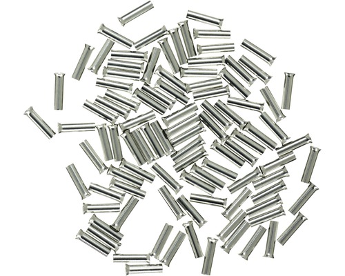 Ändhylsor HAUPA förzinkade 0,75mm² 100 styck 270072/100 Många ändhylsor av metall