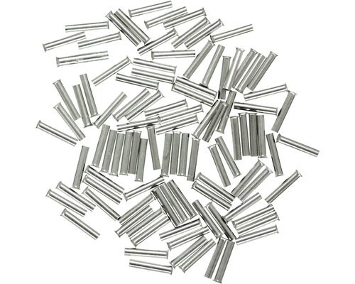 Ändhylsor HAUPA förzinkade 1mm² 100 styck 270078/100 Blindnitar av metall