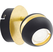 Vägglampa, sfärisk form, roterbar