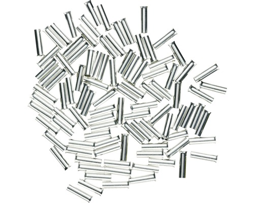 Ändhylsor HAUPA förzinkade 4mm² 100 styck 270096/100 Metallhylsor för trådändar