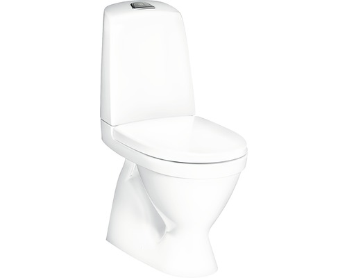 Toalettstol GUSTAVSBERG Nautic 1500 Hygienic Flush dolt s-lås skruvas 2,6/4 L 7805860