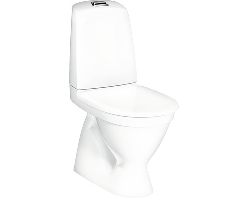 Toalettstol GUSTAVSBERG Nautic 1500 Hygienic Flush s-lås standardsits skruvas 4 L 7805861-0