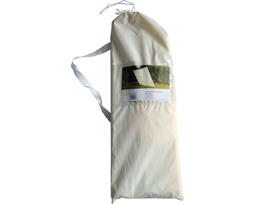 Förpackade rektangulära solskydd med en storlek på 2,5 gånger 3 meter