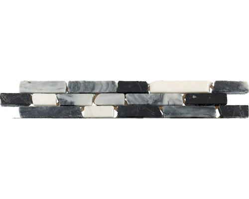 Bård marmor 4,9x30,5 cm antracit