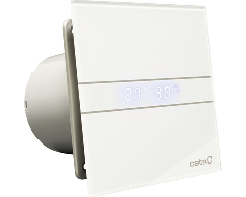 Väggfläkt med fuktsensor och digital display