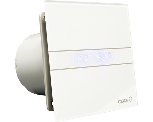 Ventilator med temperatur- och fuktighetsvisning