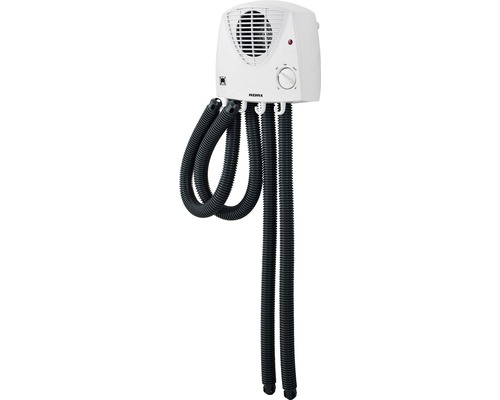 Elektronisk skotork med fläkt och tre par slangar