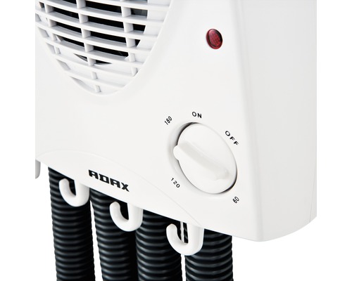 Adax skovärmare med temperaturregulator och skotork