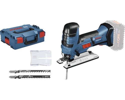 Bosch batteridriven sticksåg set med tillbehör och verktygslåda