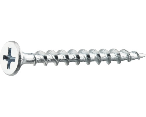 Bandad gipsskruv COBRA 3,9x41mm elförzinkad C1 1000-pack CT41Z Enkel skruv med krysshuvud