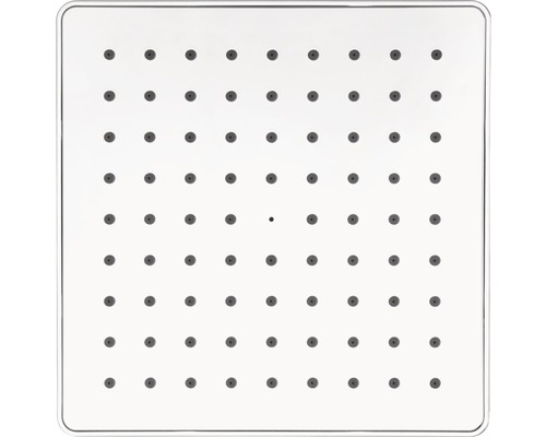 Fyrkantigt duschhuvud med flera munstycken