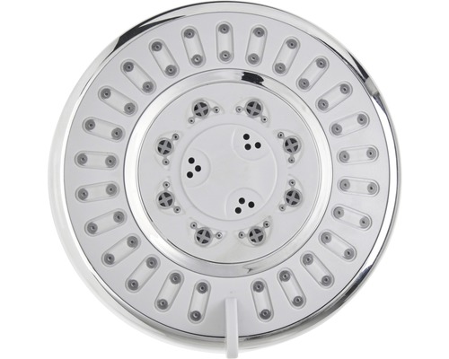 Duschmunstycke med olika stråltyper