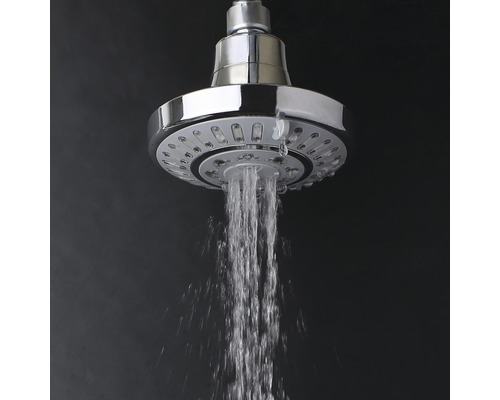 Duschmunstycke med vattenstråle