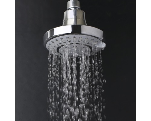 Duschhuvud med vattenstråle