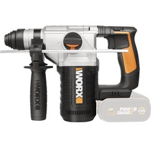 Worx batteridriven borrhammare med extrahandtag och batteri