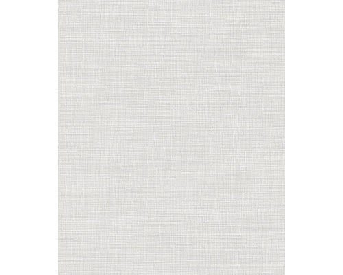Tapet RASCH Wallton premium 10,05x0,53m 161205 Vit tapet med fin vävstruktur