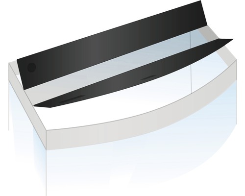 Akvarietäckning med matningslucka