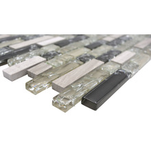 Mosaik glas med natursten XIC V1352 29,8x30,5 cm