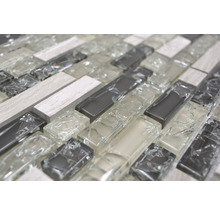 Mosaik glas med natursten XIC V1352 29,8x30,5 cm
