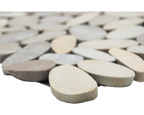 Mosaikplatta av natursten